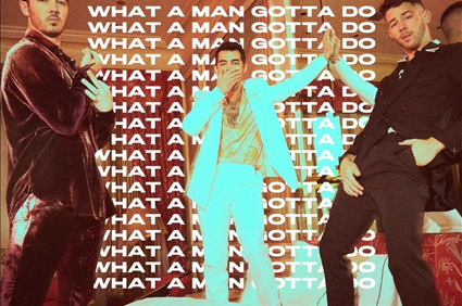 The Jonas Brothers Announce Their New Single, "What A Man Gotta Do"
